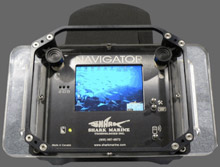 Navigator sistema de visión acústica para buzos. Shark Marine